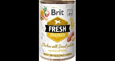 Brit Fresh Chicken with Sweet Potato Kip 3 x 400 g