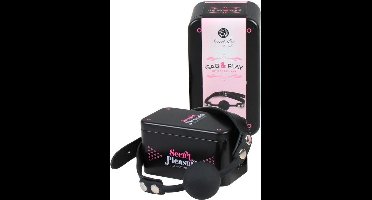 SECRET PLAY Solid Silicone Ball Gag Black