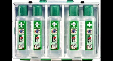 Cederroth oogdouchekoffer 5 x 500 ml