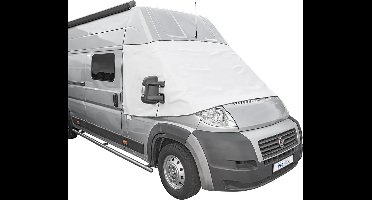 ProPlus Raamafdekking voor Fiat Ducato X290 vanaf 2014 - Isolerende raamfolie - Raamisolatie folie - Tegen hitte en kou - Voorruitafdekking - Anti inkijk - Wit
