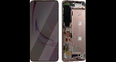 Xiaomi, Scherm + Kader Geschikt voor Xiaomi Mi 10 Pro Bloc Compleet alpinistisch scherm, Wit