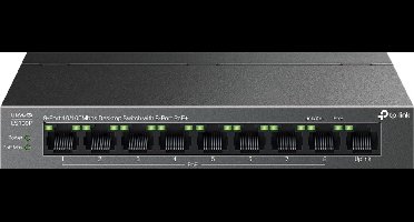 TP-Link LiteWave LS109P - Netwerkswitch - Unmanaged - PoE