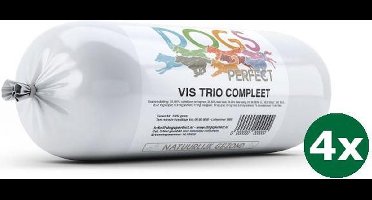 4x1000 gr Dogs perfect vis trio compleet