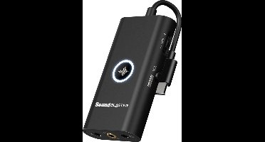 SOUND BLASTER G3 Sound Blaster G3 Console Gaming DAC USB-C (Zwart) - Draagbare externe Console Gaming USB-C DAC Amp voor PS4, PS5, Nintendo Switch, PC, en Mac