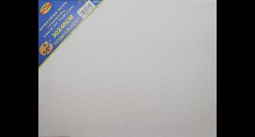 Benson Schildersdoek - 3x - 30 x 40 cm - blanco canvas - zware kwaliteit