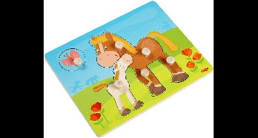 HABA Inlegpuzzel Paardenfamilie