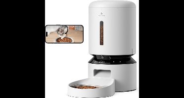 Petlibro Granary Automatische Voerbak Met Camera - Voerbak - 5 l Wit