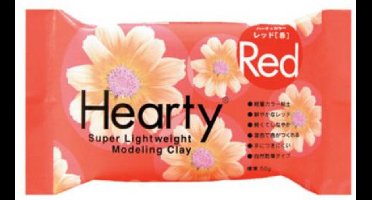 Hearty Red Modeling Clay Super Lightweight