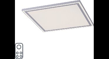 Paul Neuhaus lunanti - Moderne LED Dimbare Plafondlamp met Dimmer - 1 lichts - L 46.4 cm - Wit - Woonkamer | Slaapkamer | Keuken