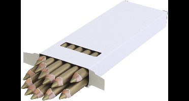Edu Jumbo Kleurpotlood, dikte 10 mm, vulling 6,25 mm, goud, 12 stuk