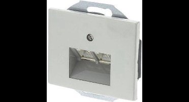 Berker K5 Telefoon/Data Wandcontactdoos - Inbouw - Cat3 - 2 x 8-polig - RVS