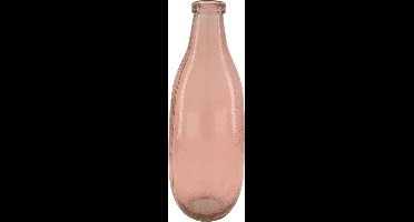Dijk Natural Collections-Vaas gerecycled glas-Roze-15x40