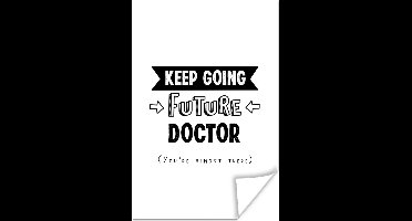 Poster Quote - Dokter - Studeren - 20x30 cm