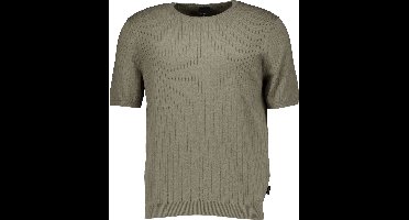 Bugatti - Shirt Groen Bugatti Herren T-shirt 1/2 Arm T-shirts Groen 7200-15552e