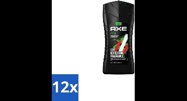 Axe – Douchegel – Africa – 250 ml - Voordeelverpakking - 12 stuks