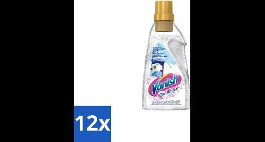 Vanish – Wasbooster Gel – Oxi Action Whitening – 750 ml - Voordeelverpakking - 12 stuks