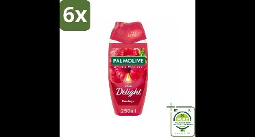 Palmolive – Douchegel – Sweet Delight – 250 ml - Voordeelverpakking - 6 stuks - Douchegel - Fruitige geur