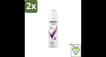 Rexona Deodorant Spray Advanced Protection Bright Bouquet 150 ml - Voordeelverpakking - 2 stuks - Anti-transpirant spray - Zweetvermindering