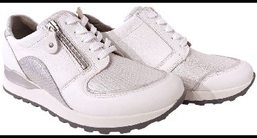 Waldlaufer Orthotritt Sneaker H64007 410 663 Wijdte H Wit Zilver
