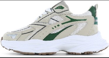Shoesme beige-groene sneaker