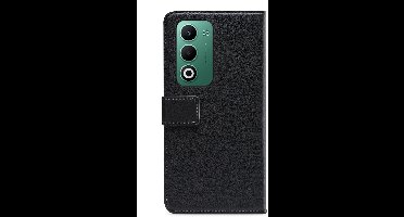 Mobilize Telefoonhoesje geschikt voor OPPO A5 (2025) Hoesje | Mobilize Classic Gelly Wallet Bookcase Portemonnee | Pasjeshouder voor 2 Pasjes | Telefoonhoesje voor Pinpas / OV Kaart / Rijbewijs - Zwart