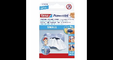 Tesa 'Powerstrips Small' wit