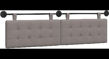 vidaXL - Hangend - hoofdbord - Wandgemonteerd - Stof