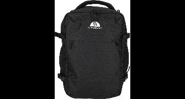 NORLÄNDER S.G. Underseater Rugtas RPET 2.0 Zwart - Duurzame Compacte Reistas voor Laptop tot 15,6 inch
