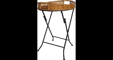 Levi bijzettafel 62x43x69,5 cm - naturel