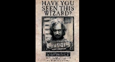 Harry Potter  Poster - Wanted Sirius Black -  98x68 cm - Groot