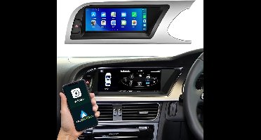 8,9 inch CarPlay Scherm – Draadloos Infotainmentscherm – Touchscreen Display – Android Auto Interface – Auto Multimedia Monitor – Draadloze Connectiviteit – HD IPS 1920x720 – Behoud Originele Functies