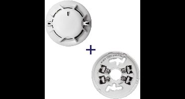 Aritech Kidde Optische Rook- en Hittemelder - Montagevoet - Sokkel - NC-DPM-W + NC-DB-W