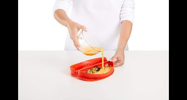 Boraboi® Omeletkoker - Rood - 0,4 Liter - Siliconen