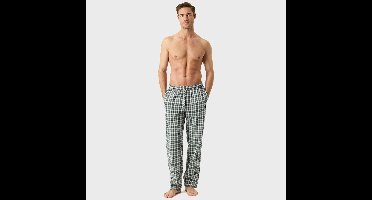 Björn Borg heren core flannel pyjamabroek duo check groen