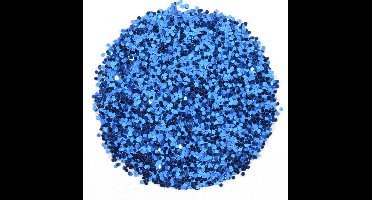 Vaessen Creative Glitter - Blauw - 1mm