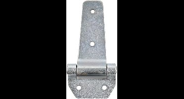 ProPlus Vlinderscharnier - Staal - Verzinkt - 135 x 65 mm - Vlak blad