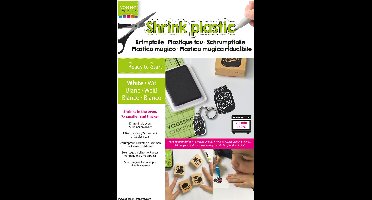 Vaessen Creative -Krimpfolie A4 Wit 250stuks