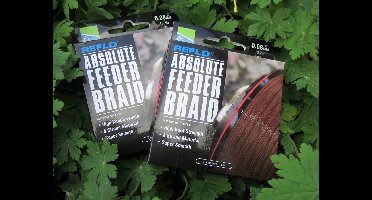 Preston Absolute Feeder Braid - 0.08mm - 150m - Gevlochten Lijn - Bruin