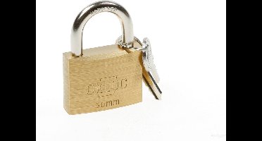 Oxloc Hangslot cilinder messing 50mm gls 5003