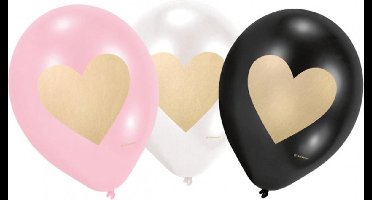 Amscan - 6 Latex Balloons Everyday Love