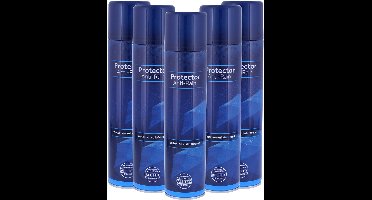 5x Anti-rain spray - Suéde, nubuck, leer en absorberende stoffen - Kleurloos - 200ML