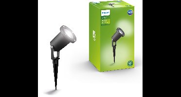 Philips PULED spike prikspot voor buiten - zwart