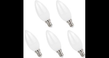 Spectrum LED Lamp E14 1W 230V - 110 Lumen - 4000K Neutraal wit - Natuurlijk licht - Energiezuinig - 5 stuks