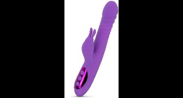 Teazers – Stotende, Verwarmende Rabbit Vibrator – Paars