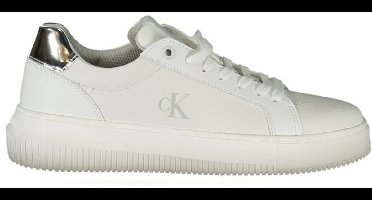 Platform Sneakers Low Top Casual Wo - White