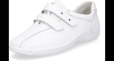 Waldläufer dames leren klittenbandschoen Henni wit 8,5