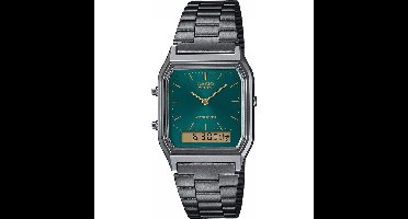 Casio Casio Collection Vintage AQ-230EGG-3AEF Horloge - Staal - Grijs - Ø 33.5 mm