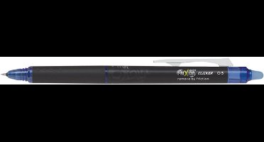 Rollerpen PILOT friXion Synergy point clicker fijn blauw | 12 stuks