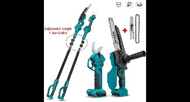 Elektrische LED-Verlichting – Slimme Lamp – Energiezuinig Licht – Compact Design – Inclusief Batterij – Veilig In Gebruik - 2x5.0Ah 40mm A - 250mm