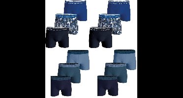 Björn Borg - Premium - 12-Pack - Boxershorts - Heren - Onderbroeken - Blauw - Maat M